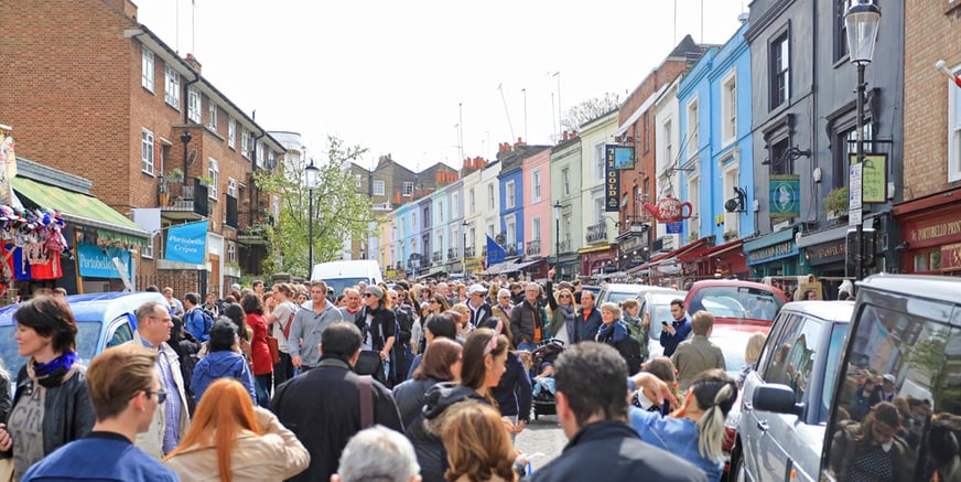 Portobello Road Market - Notting Hill